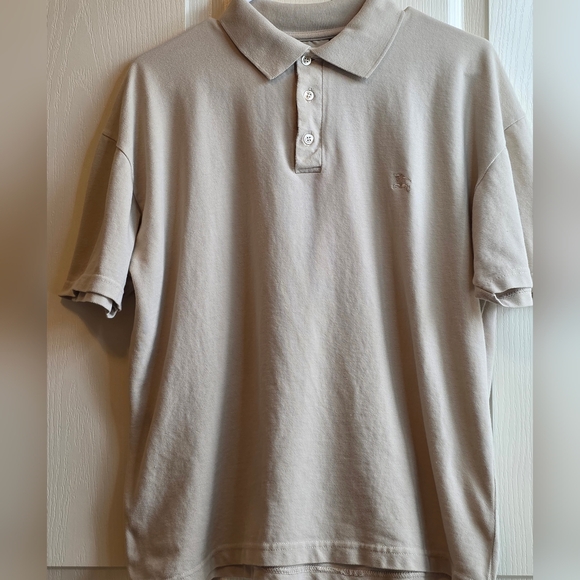 Burberry London XL Cream Polo Shirt for Men - Picture 2 of 8